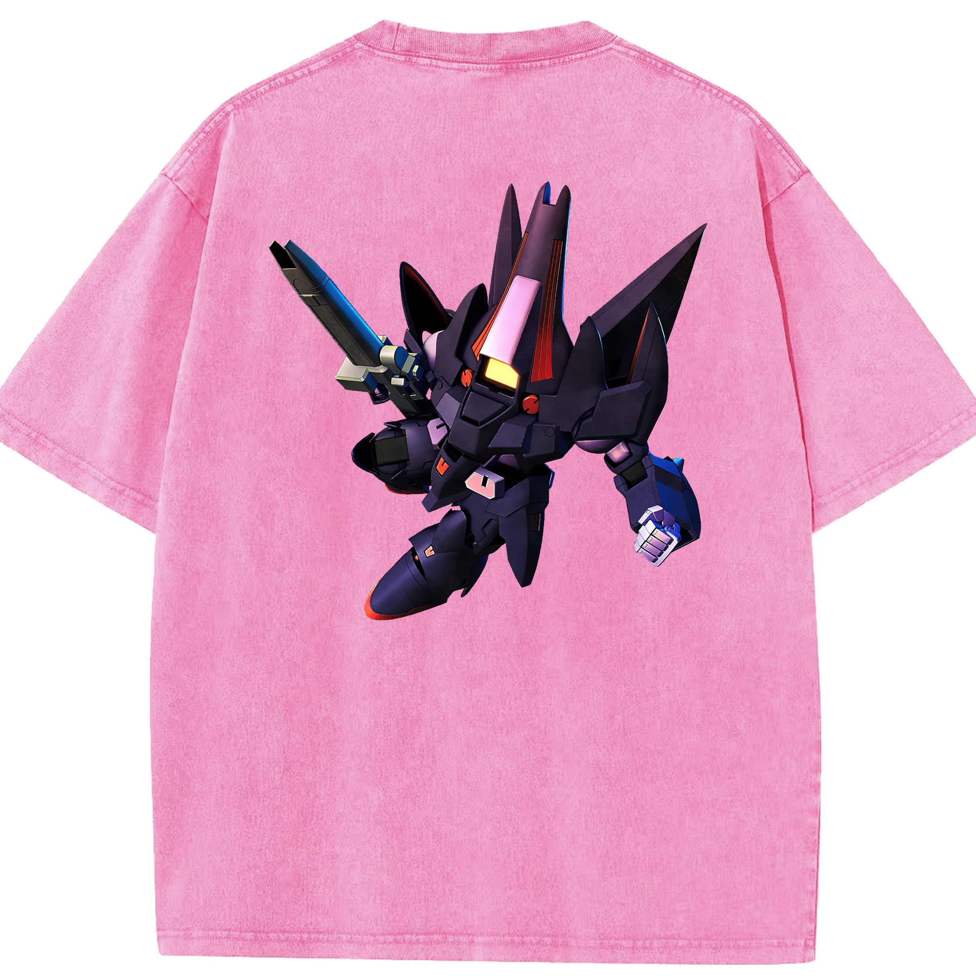 （画像用） 機動戦士ガンダム Mobile Suit Gundam 綿100% ヴィンテージ風 半袖Tシャツ（背面プリント）